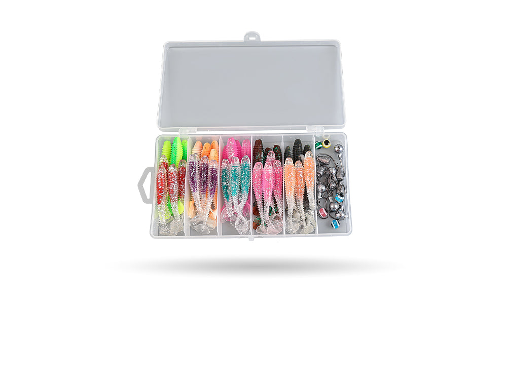 Softbait-kit - 61 delar