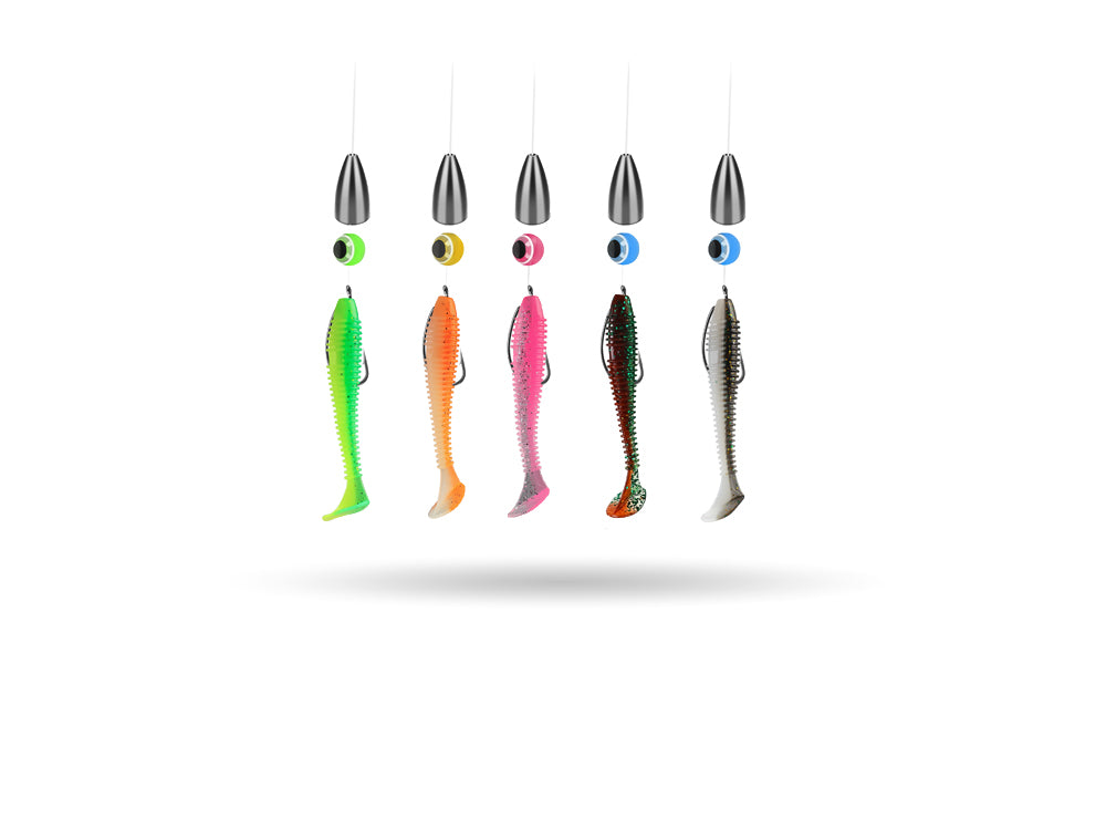 Softbait-kit - 61 delar