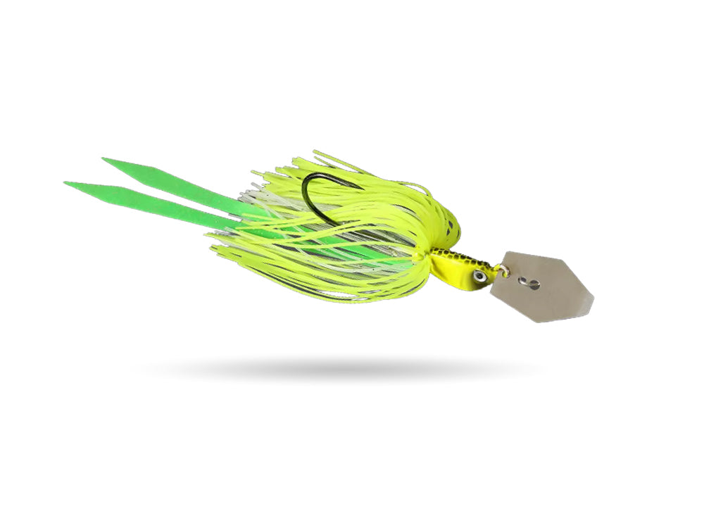 Bladed Jig Tail 10g -  Toxic Lime