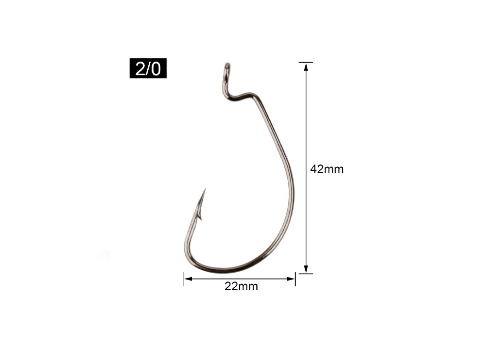 Perch Offset Hook (5 pack)