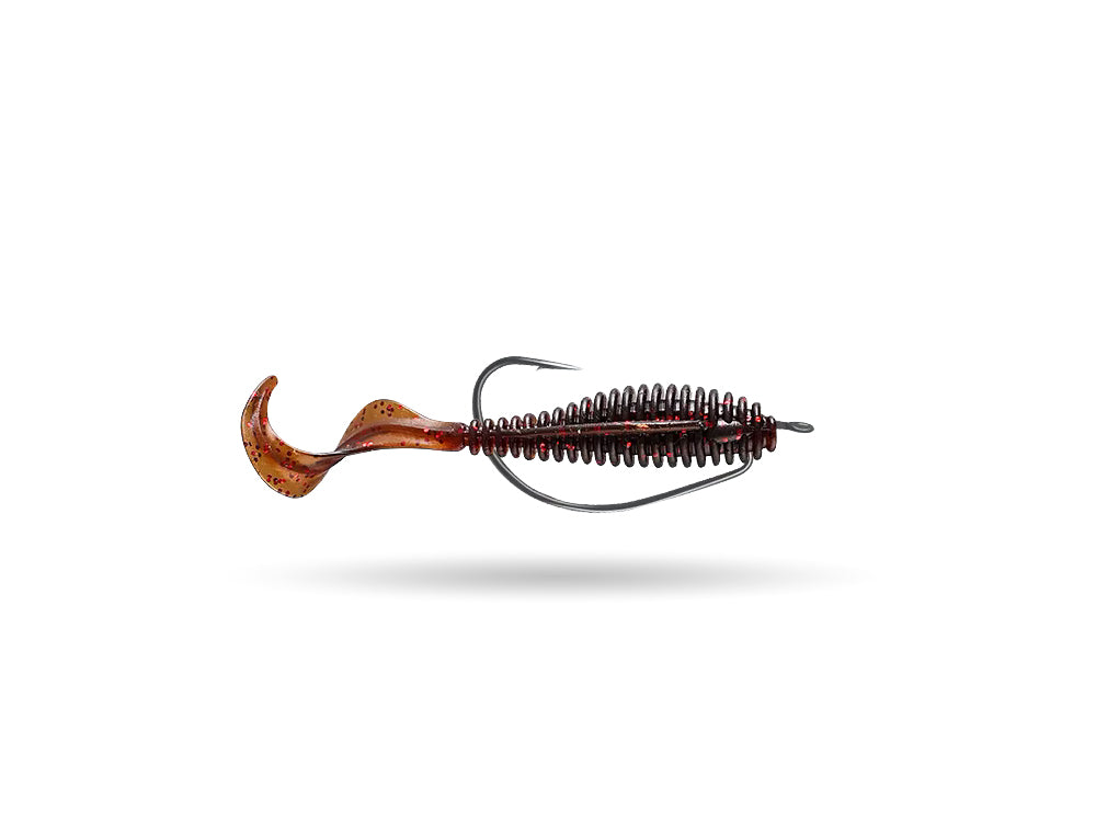 Perch Ribtail - 8cm (8 pack)