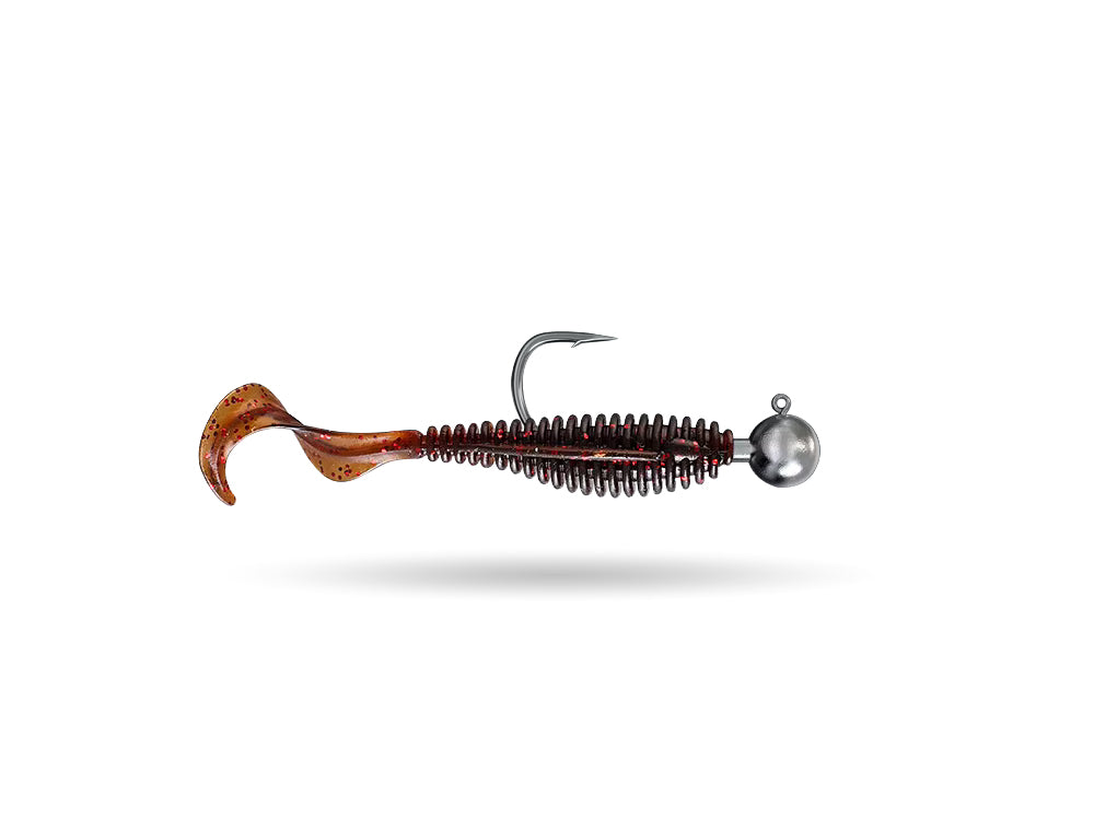 Perch Ribtail - 8cm (8 pack)