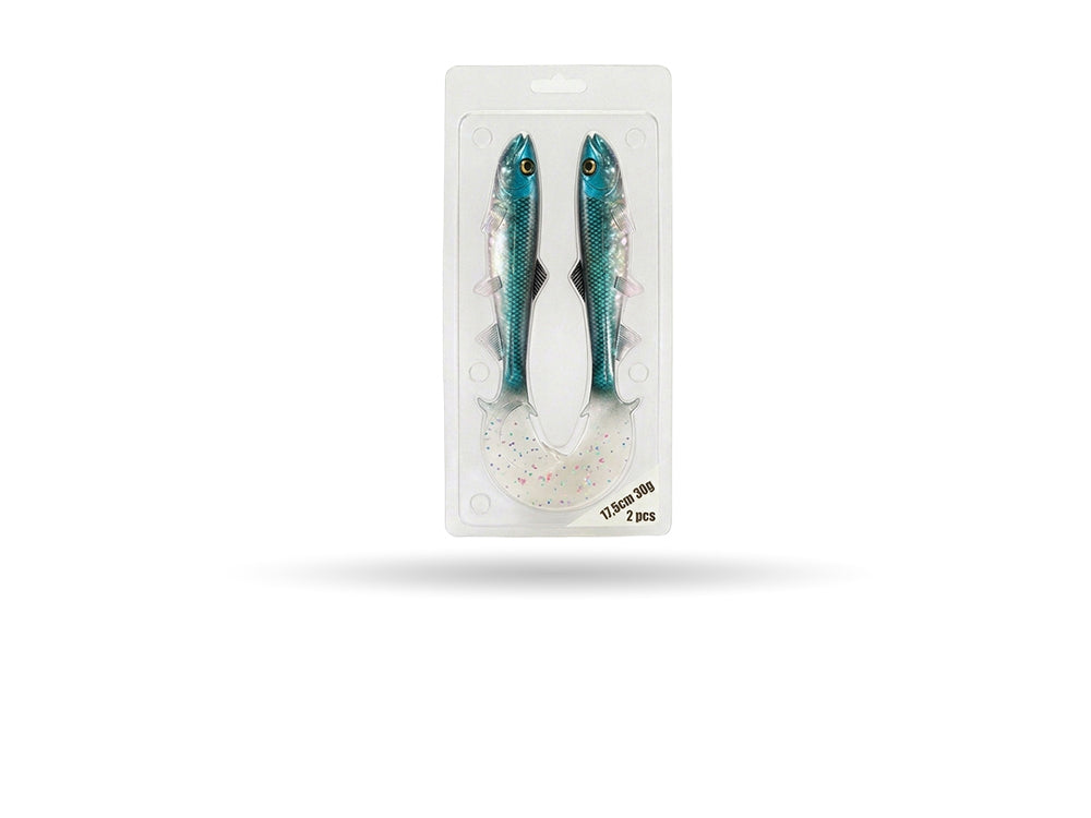 Predator X Tail Junior 17.5cm - Ice Blue (2 pack)