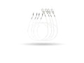 Fluorocarbontafs 0,40 (4 pack)