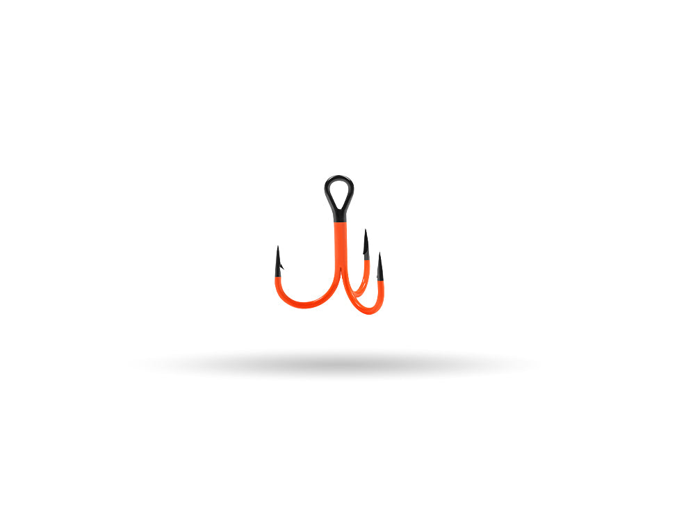 Flame Uv Hook Orange #1/0 (6 pack)