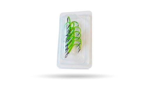 Fire Uv Hook Green #1/0 (6 pack)