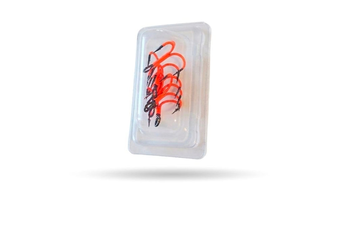 Fire Uv Hook Orange #2/0 (6 pack)